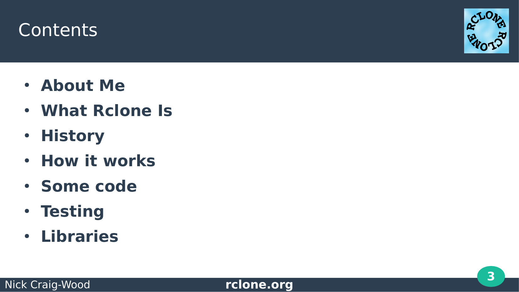 Slide: Talk overview